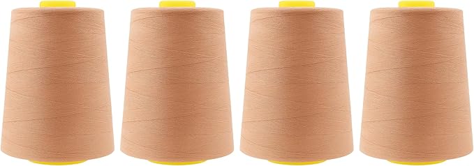 Mandala Crafts 4 Pack of Serger Threads Cones Spools by MandalaCrafts