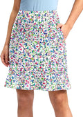 Viodia 20" Knee Length Skorts Skirts for Women with Pockets High Waisted Athletic Tennis Golf Skort for Casual Summer