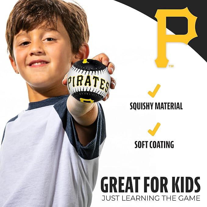 Franklin Sports MLB Team Soft Baseballs - Team Logo - Fan Shop Toy Baseball for Kids - Decoration for Desks and Office