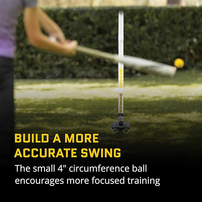 SKLZ Pitching Machine | Improve Your Swing | Ideal for Baseball & Softball Drills | Develops Hitting Power and Fielding Skills | Portable & Easy to Use