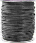 Mandala Crafts 1.5mm 109 Yards Dim Gray Cotton Waxed Cord by MandalaCrafts