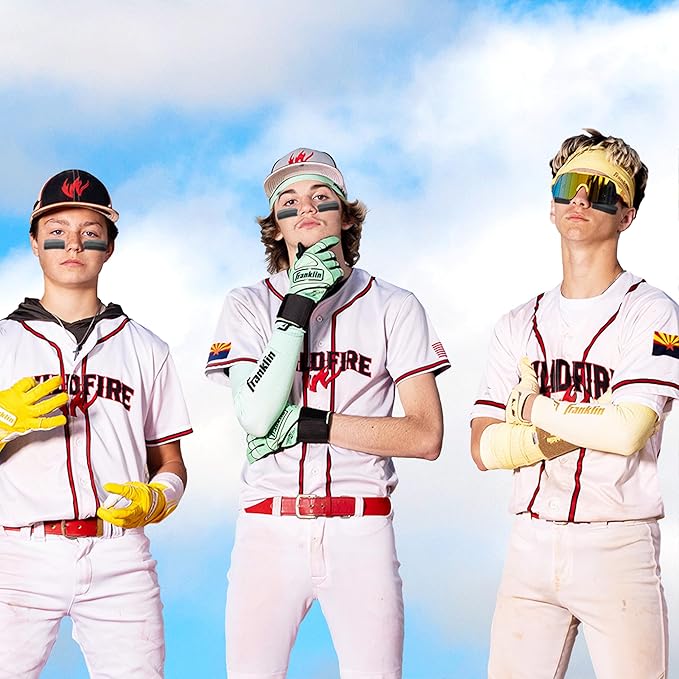Franklin Sports Eye Black Stick - Baseball Softball + Football Eye Black for Kids + Adults - Sun Glare Reduction - Black Fusion
