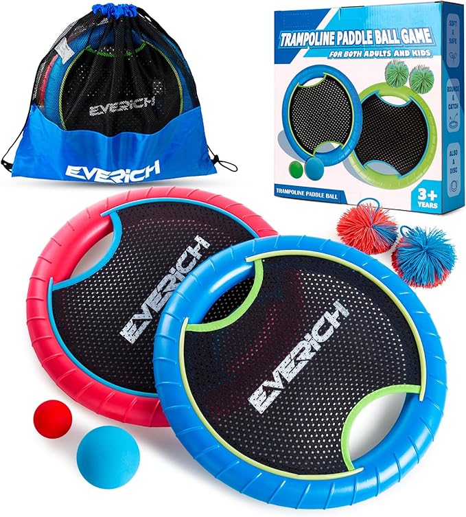 EVERICH TOY Trampoline Paddle Ball Set by EVERICHTOY