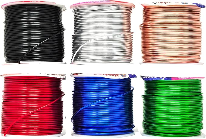 Mandala Crafts 16 Gauge Anodized Aluminum Craft Wire by MandalaCrafts