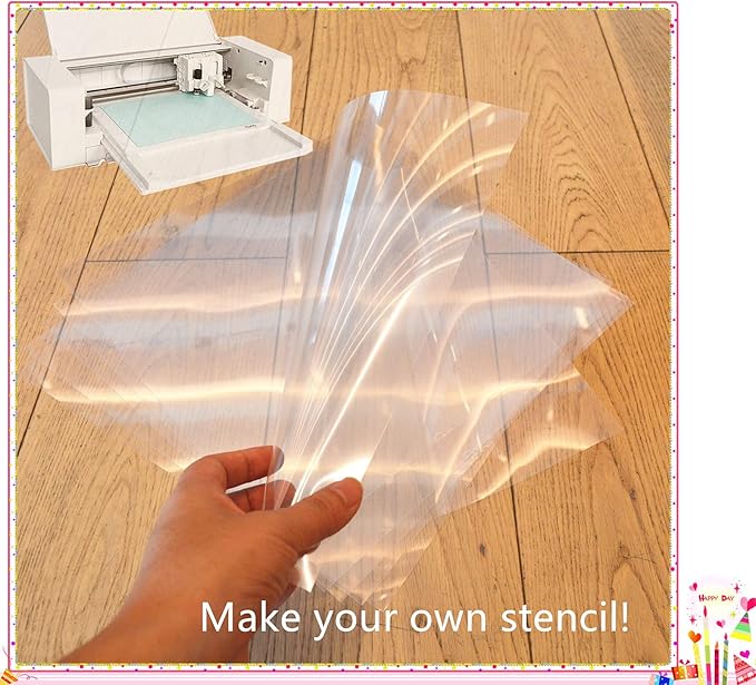 15-Pack 4 mil 12-Inch-by-12-Inch Blank Stencil Sheet - Image 7