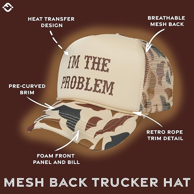 Funky Junque Premium Mesh Snapback Trucker Hat - Stylish Comfort for All - Patriotic, Humor & More