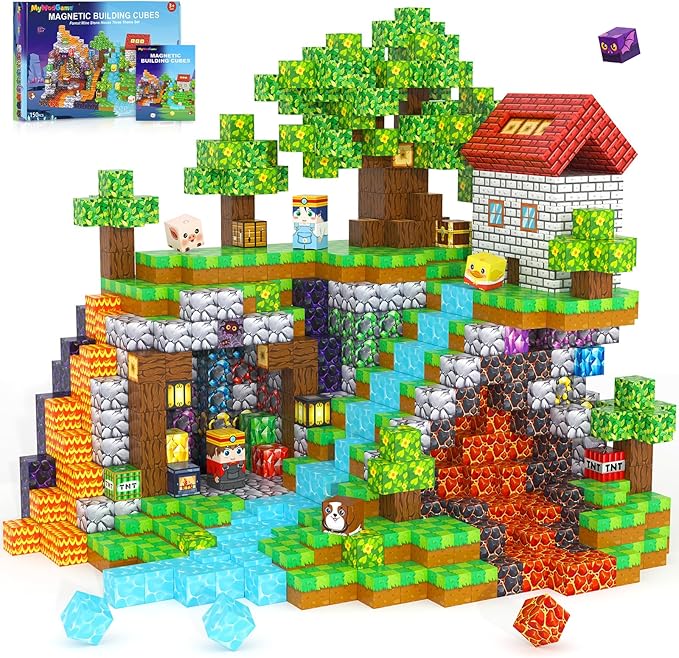 150PCS Magnetic Blocks Building Toys by Unknown