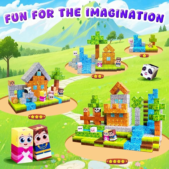 100PCS Magnetic Building Blocks - Image 4