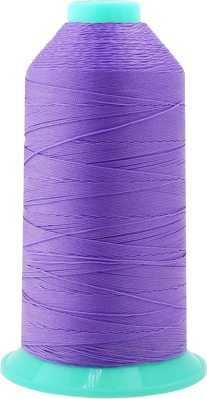 Mandala Crafts Bonded Nylon Thread Lilac Heavy Duty Sewing Threads by MandalaCrafts