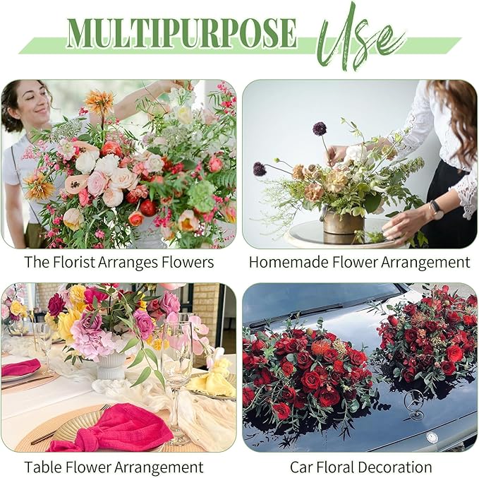 Aktor 6 Pcs Floral Foam Blocks for Fresh & Artificial Flower Arrangement - Image 6