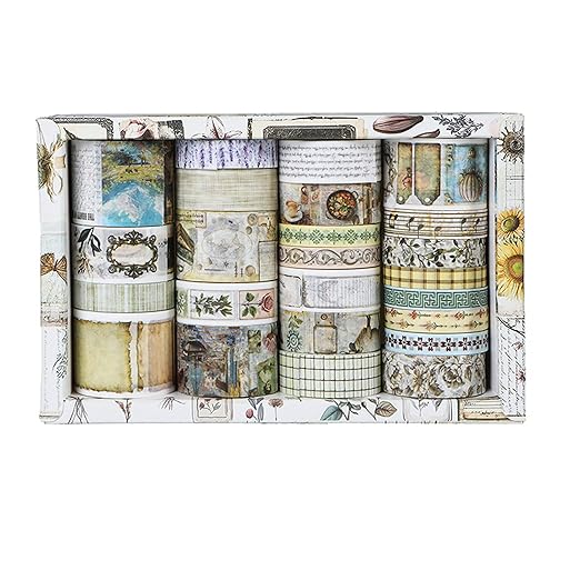 Vintage Washi Tape Set - Image 4