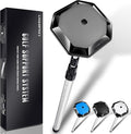 CHAMPKEY Professional Golf Travel Bag Support Rod - Sturdy Aluminum Alloy Golf Support System - Rubber Top Cover Golf Support Stick