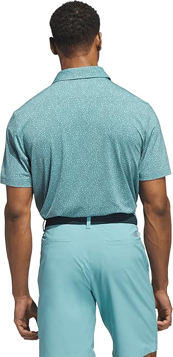 adidas Mens Ultimate365 Mini Bunker Polo Shirt