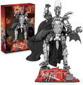 Dark Lord Building Set with Light Magma Base, Creative Demon Mech Display Model by TOYPLAYER