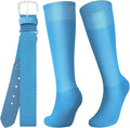 Zhanmai Baseball Belt and Socks Combo, Adjustable Elastic Belt and Softball Socks, Multiple Sizes for Youth Boys Girls, Adult