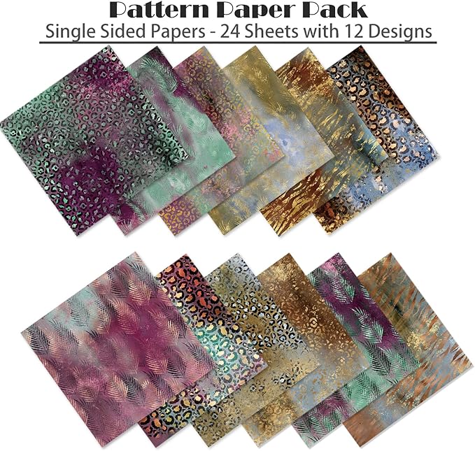 YASMEN 6"x6" Scrapbook Paper Pad - Image 6
