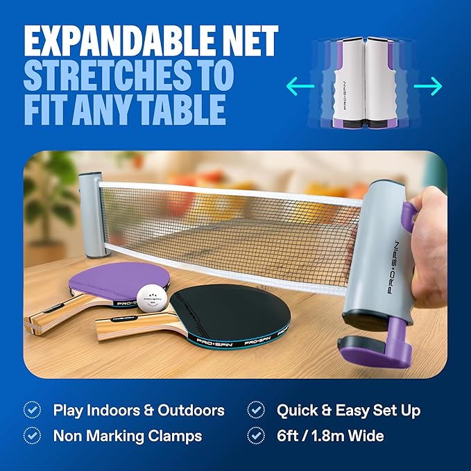 PRO SPIN All-in-One Ping Pong Set - Image 4