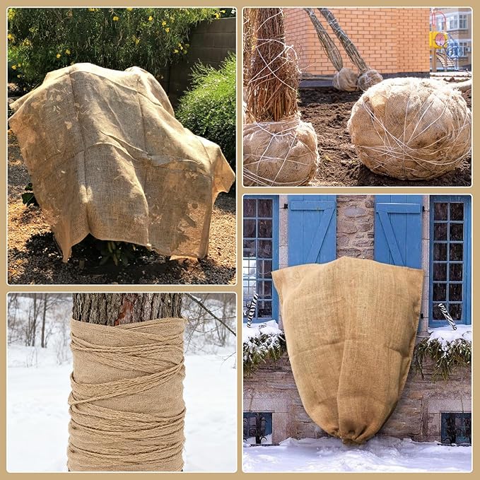 40InX82FT Burlap Rolls Multipurpose Jute Burlap Fabric - Image 7