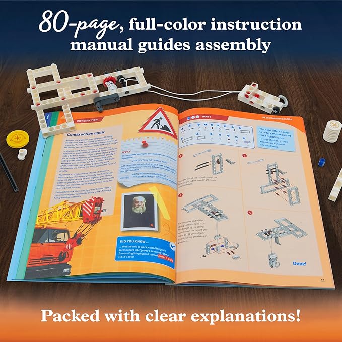 Thames & Kosmos Mechanical Engineering: Machines & Vehicles STEM Experiment Kit - Image 6