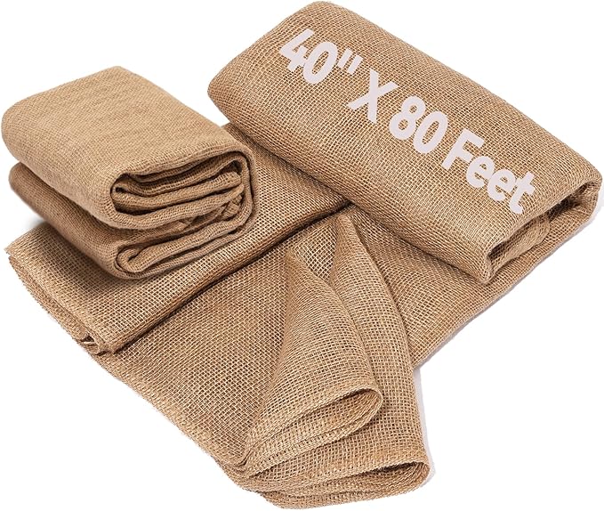 40" x80 Feet Premium Natural Burlap Fabric Roll – Multipurpose by Unknown