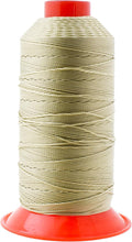 Mandala Crafts Bonded Nylon Thread Beige Heavy Duty Sewing Threads by MandalaCrafts