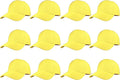 Gelante Plain Blank Baseball Caps Adjustable Back Strap Wholesale LOT 12 PC'S