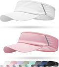 Sun Visor Hat for Women & Men UV Protection Lightweight Foldable Summer Sports for Running Tennis Golf Pickleball