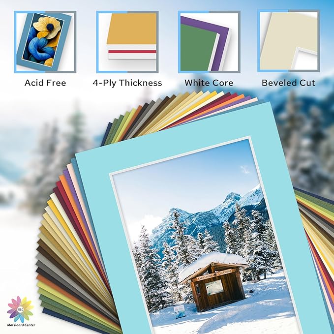 Mat Board Center, 5x7 for 4x6 Mix Color Mat Kit - Image 3