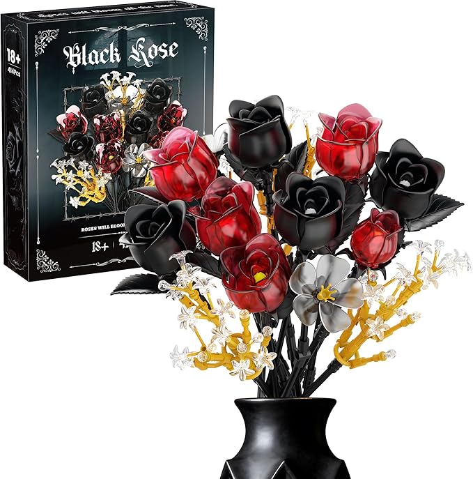 Rose Flower Bouquet Building Set by Unknown