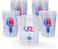 Paint Mixing Cup 40 Ounce, Accurate Measurements in Ratios and OZ. and ML by CRCHRWLIN