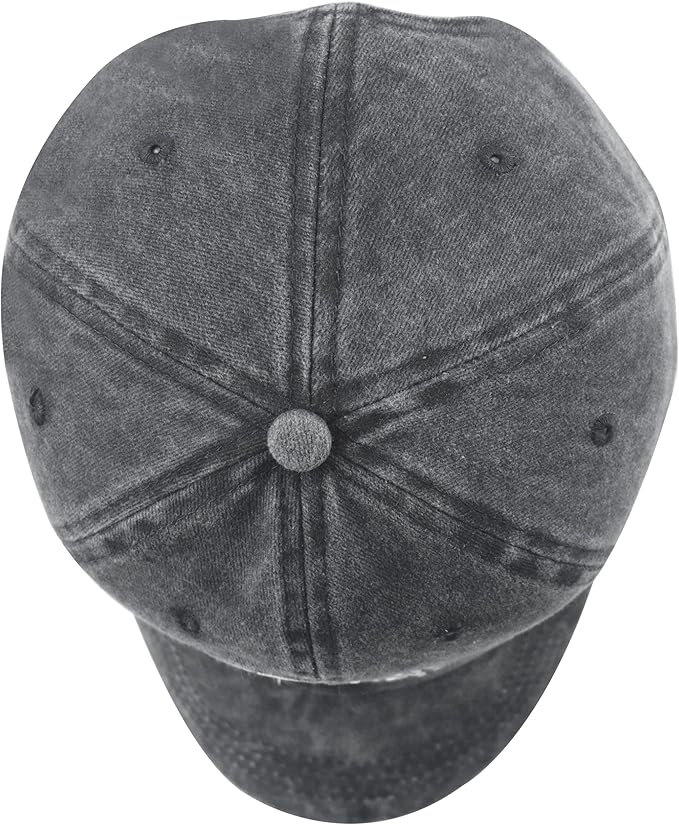 The Guitar Father Hat for Men, Vintage Cotton Embroidered Guitar Decor Dad Baseball Cap