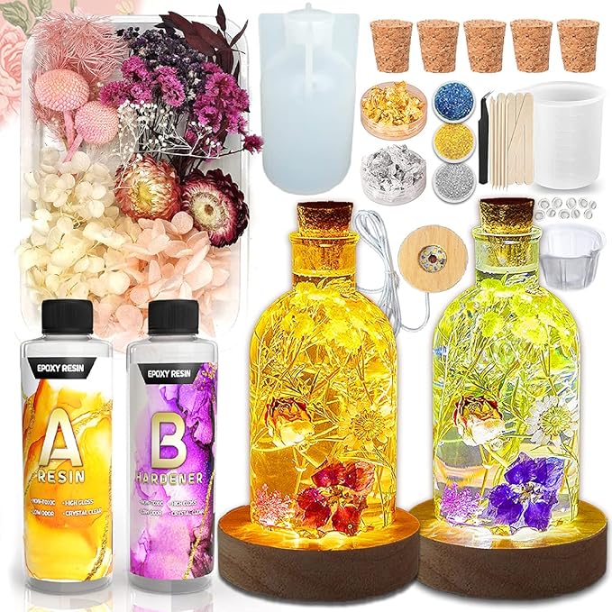 Zoncolor Bottle Resin Molds Silicone Kit by Zoncolor