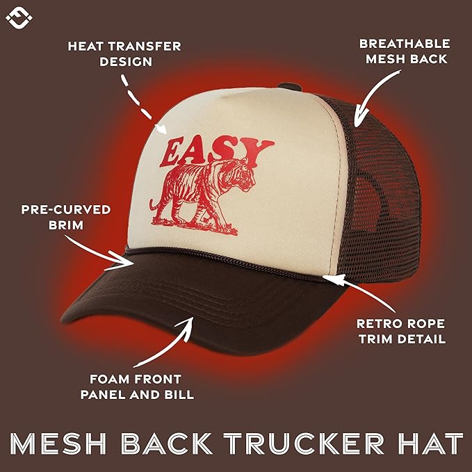 Funky Junque Premium Mesh Snapback Trucker Hat - Stylish Comfort for All - Patriotic, Humor & More