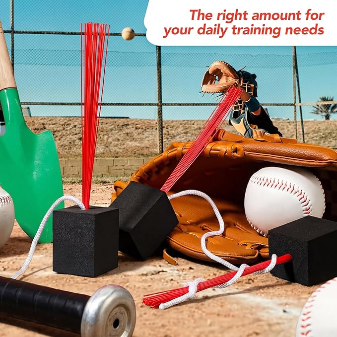 Shappy 48 Pcs Base Plugs Baseball Base Anchors with Tassel Heavy Duty Rubber Plug Dig Tools for Baseball Field Softball Drill