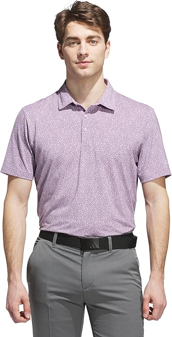 adidas Mens Ultimate365 Mini Bunker Polo Shirt