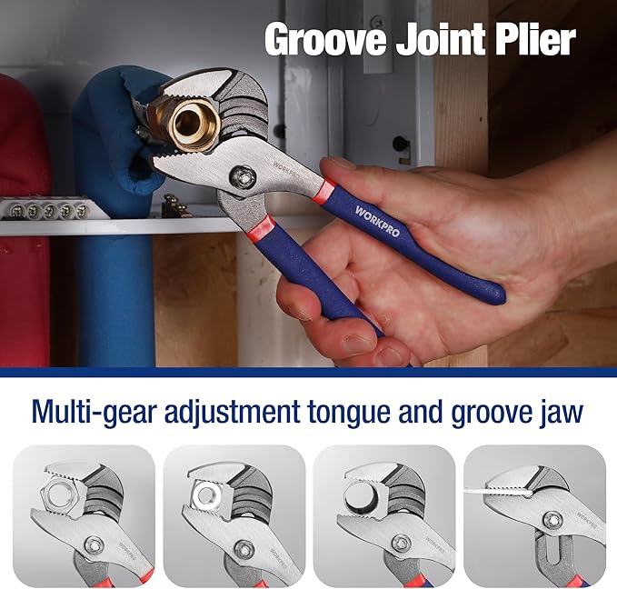 7-piece WORKPRO Pliers Set - Image 4