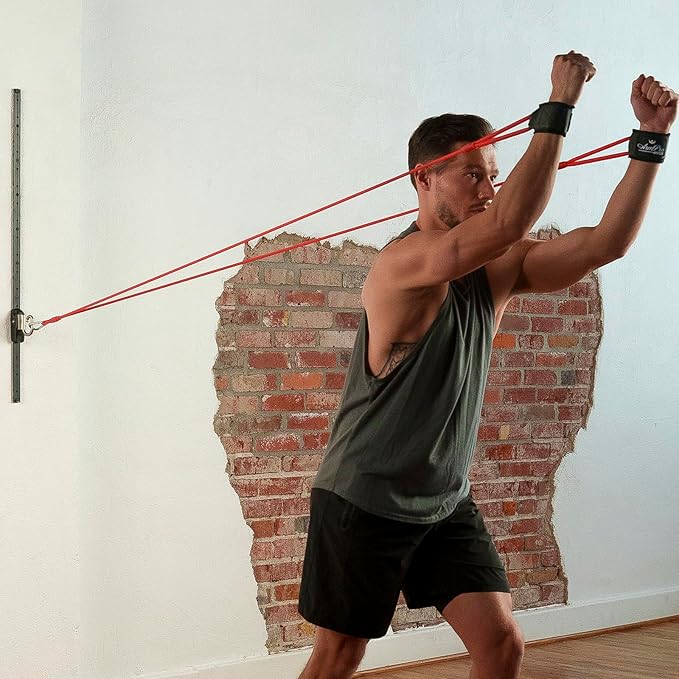 Arm Pro Bands Baseball Softball Resistance Training Bands - Arm Strength, Pitching and Conditioning Equipment, Available in 3 Levels (Youth, Advanced, Elite), Anchor Strap, Door Mount