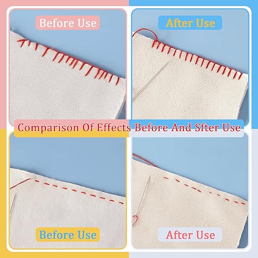 2 PCS 4mm Edge Lock Seam Guide, Mini Sewing Finger Ruler - Image 4