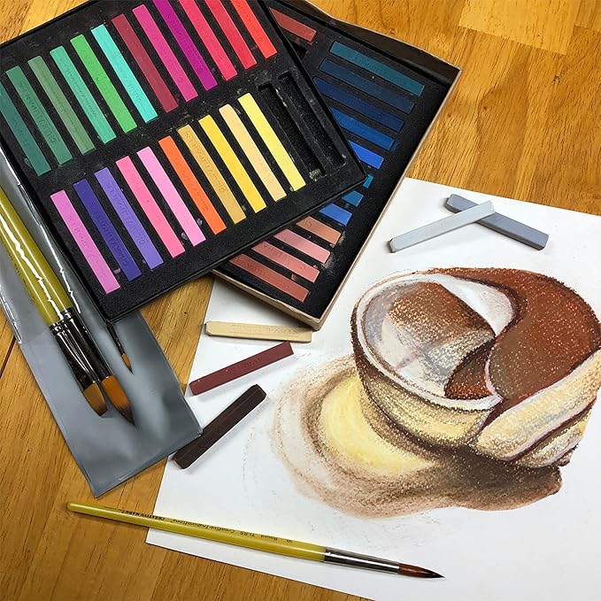 Charvin Artist Colored Chalk Pastels - Image 2