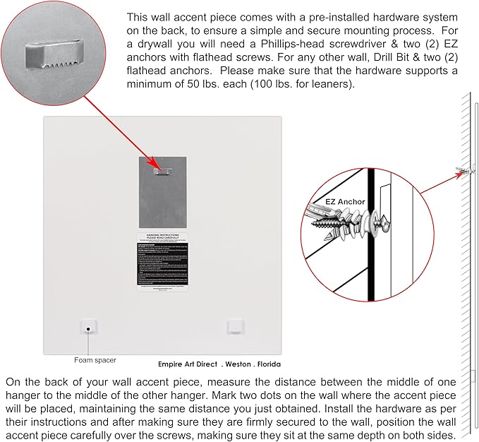 Empire Art Direct Frameless Free Floating Tempered Glass Panel Graphic Wall Art - Image 2