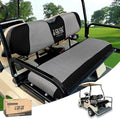 10L0L Universal Golf Cart Rear Seat Cover Dress UP Older Golf Cart Durable Breathable Material Fit Like a Glove for Yamaha EZGO and Club Car, Easy to Install