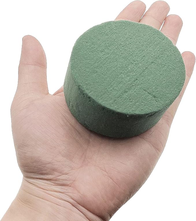 5 Pcs Floral Foam, MYYZMY 3 Inch Dry Wet Floral Foam Bricks Round - Image 3