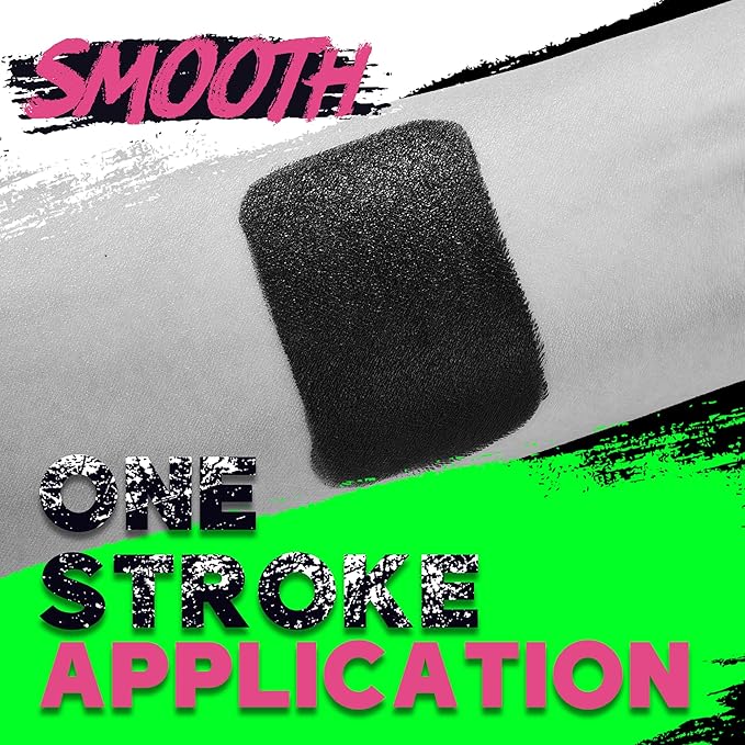 Eye Black Stick,Anti-Glare Eye Black for Baseball Softball Football Hockey Lacrosse,Sweat-Proof Eye Black Grease Paint for Adults Kids,Smooth & Long Lasting,Rich Full Coverage Color,.67 oz