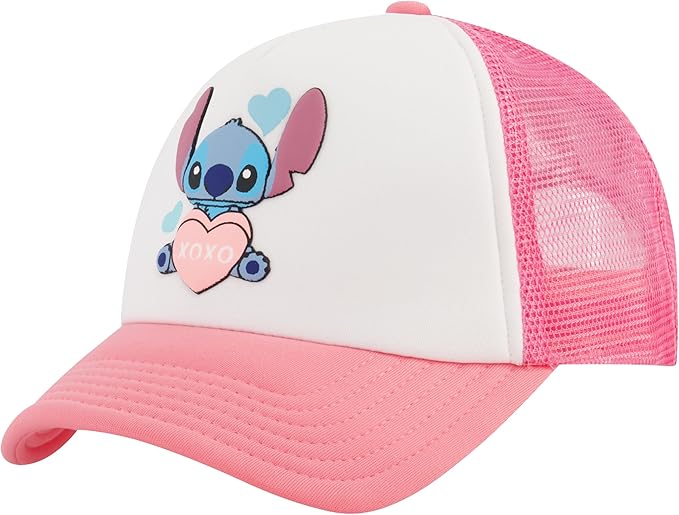 Disney Stitch Dad Hat, Adult Cotton Baseball Cap with Curved Brim