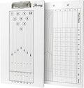 Murray Sporting Goods Dry Erase Coaches Clipboard | Double-Sided Dry Erase White Board