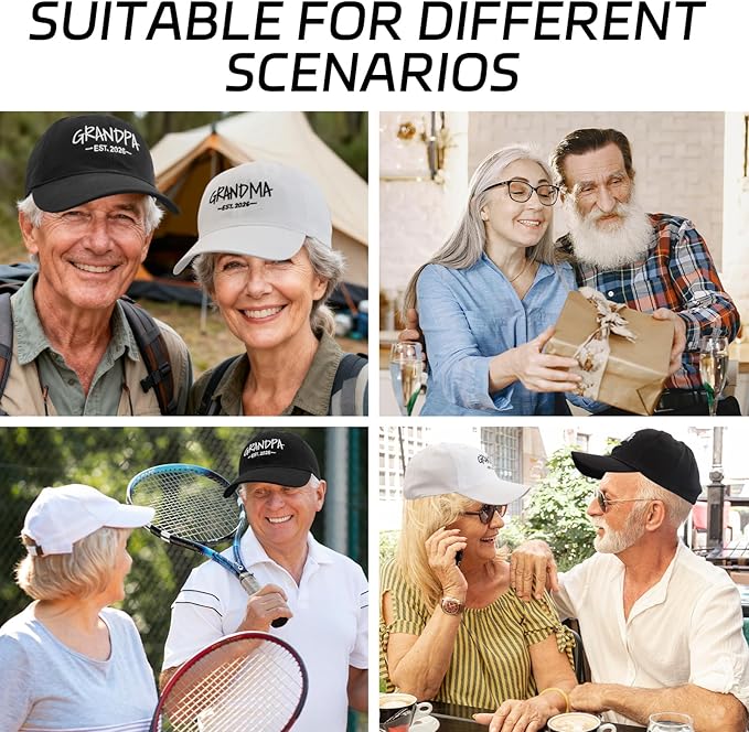 Embroidered Baseball Cap Women Men Engagement Anniversary Honeymoon Wedding Gifts Newlyweds Couples Adjustable Hats