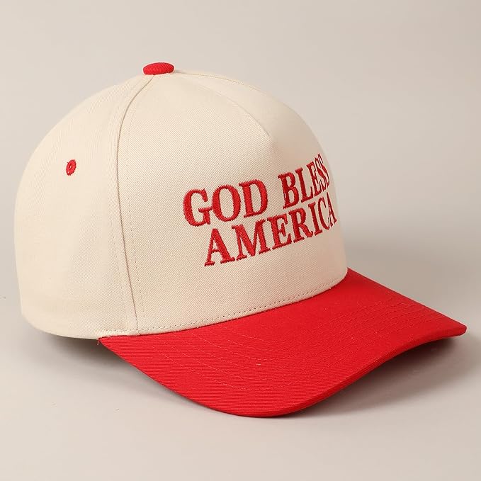 MIRMARU Two-Tone Vintage Canvas Trucker Hats for Men & Women, Adjustable Size Baseball Caps with Trendy Embroidered Design