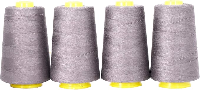 Mandala Crafts 4 Pack of Serger Threads Cones Spools by MandalaCrafts