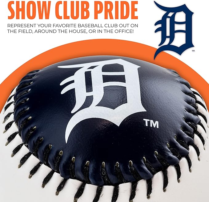 Franklin Sports MLB Team Soft Baseballs - Team Logo - Fan Shop Toy Baseball for Kids - Decoration for Desks and Office