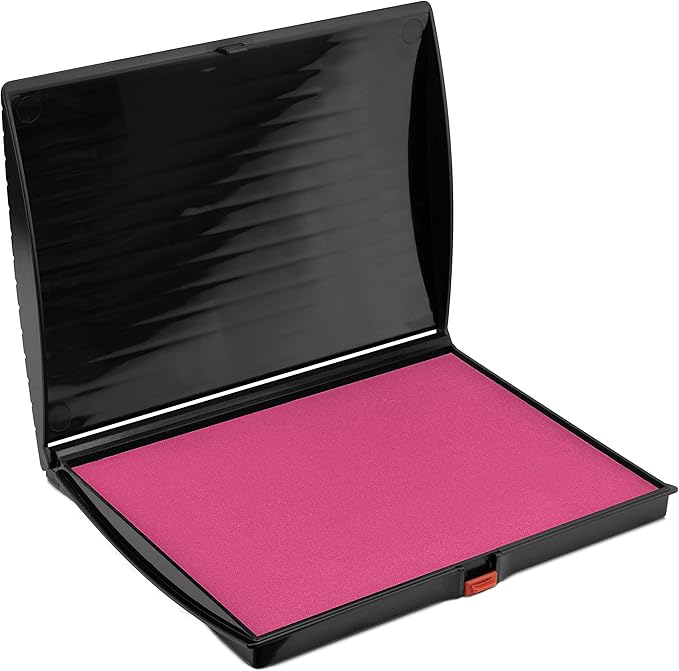 Large Premium Pink Ink Stamp Pad by Rubber+Stamp+Creation